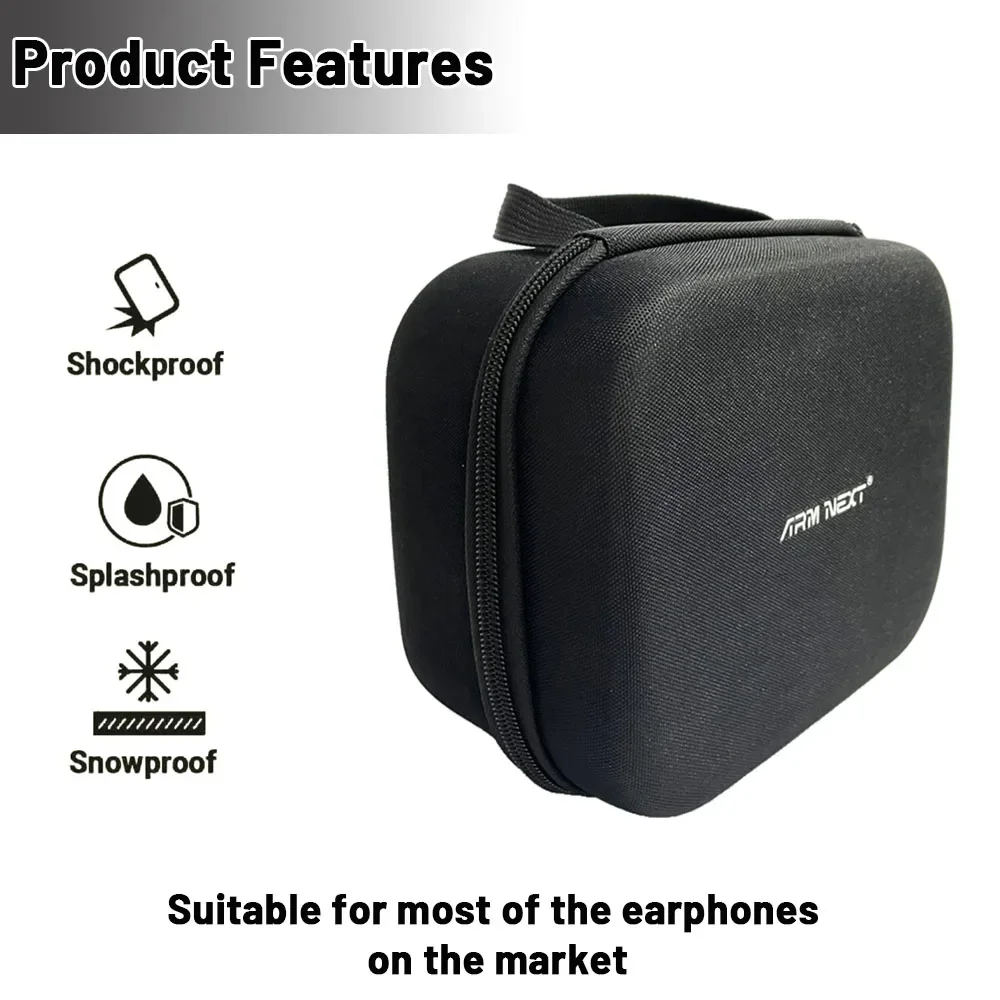 Electronic Shooting Earmuff Active Hearing Protection Headset with Storage Travel Case & Shooter Safety Eyewear Glasses for Gift