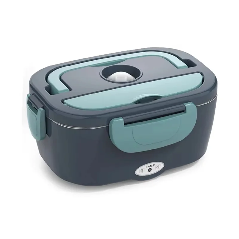 A15Q-Electric Lunch Box Food Warmer Stainless Steel Container For Home &  Office Ideal For Travel And Work EU Plug