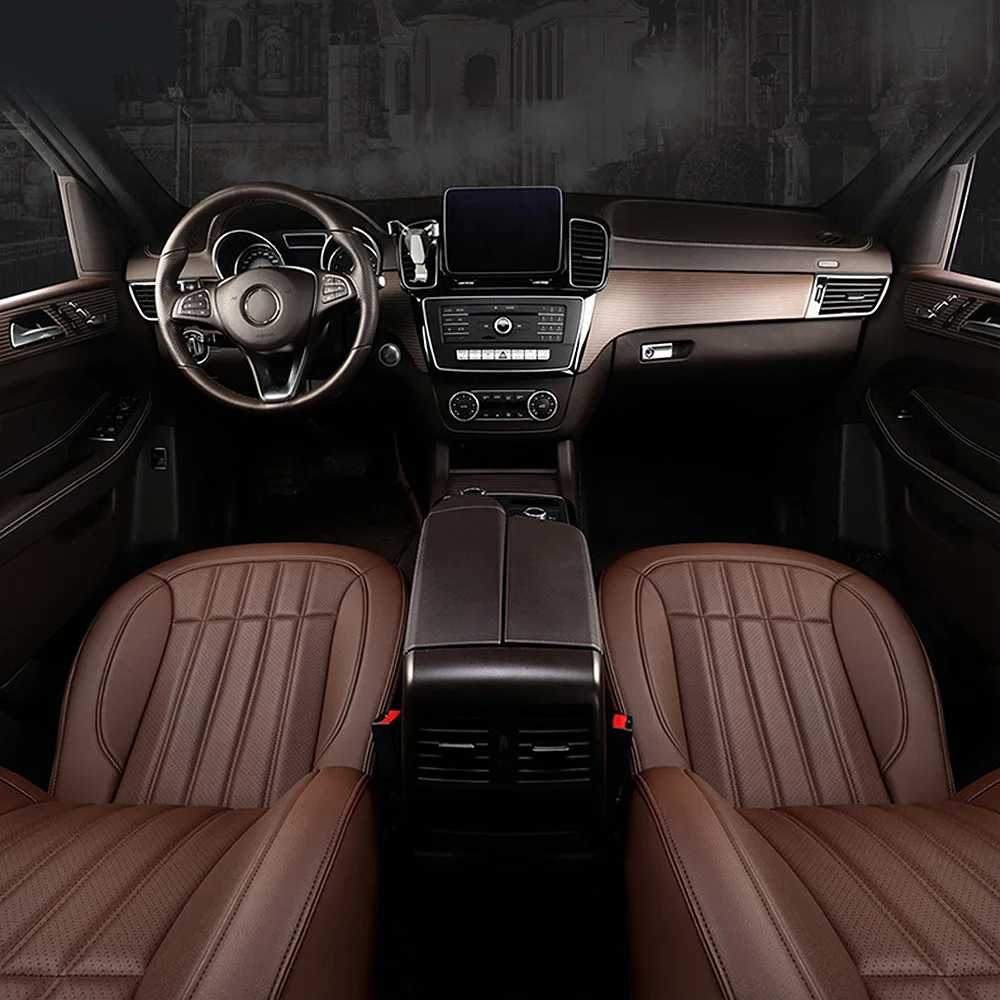 Für Toyota Tundra 2013 2014 2015 2016 2017 2018 2019 2020 2021 PU-Leder Maßgefertigte Autositzbezüge Komplettset Schutz-Zubehör – Detail 14
