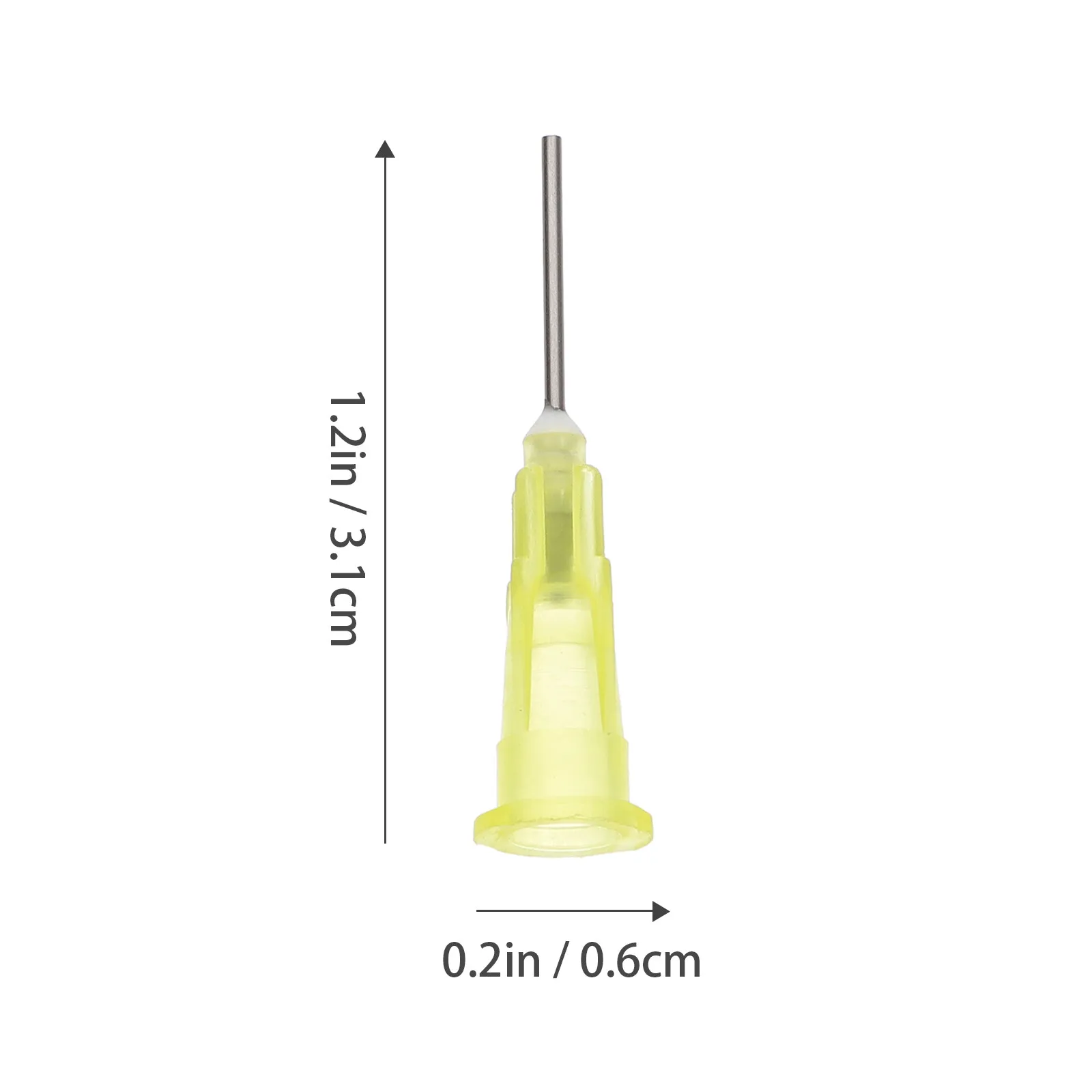 100Pcs Glue Dispensing Blunt Tips for Art Supplies DIY Jewelry Making Rhinestone Gluing Precision Fine Droplet