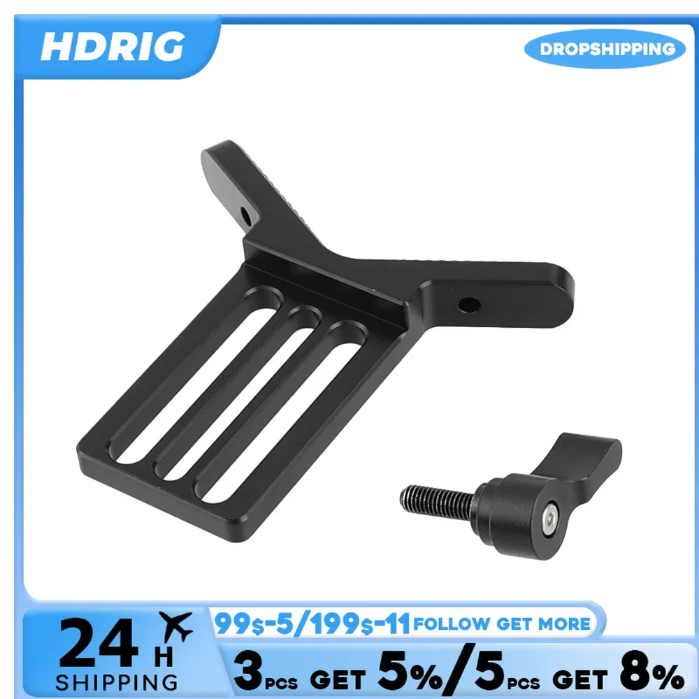 HDRiG Y Shaped Lens Support Plate With rubber mat For Dslr Camera wide-angle and especially long telephoto lenses