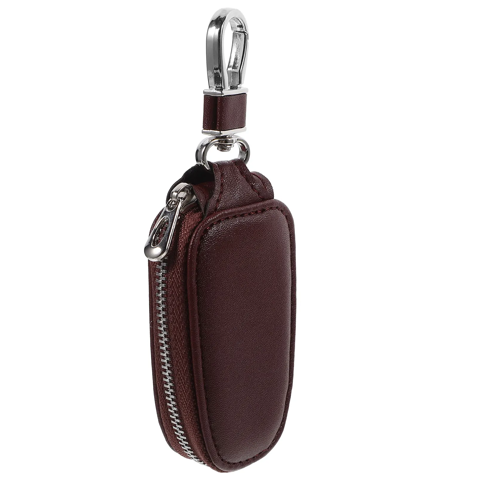 

Small Fob Fob With Zipper Cover Holders For Car Keys Key Pouch For Car Keys Cover Bag Key Protector Bag Pu Case