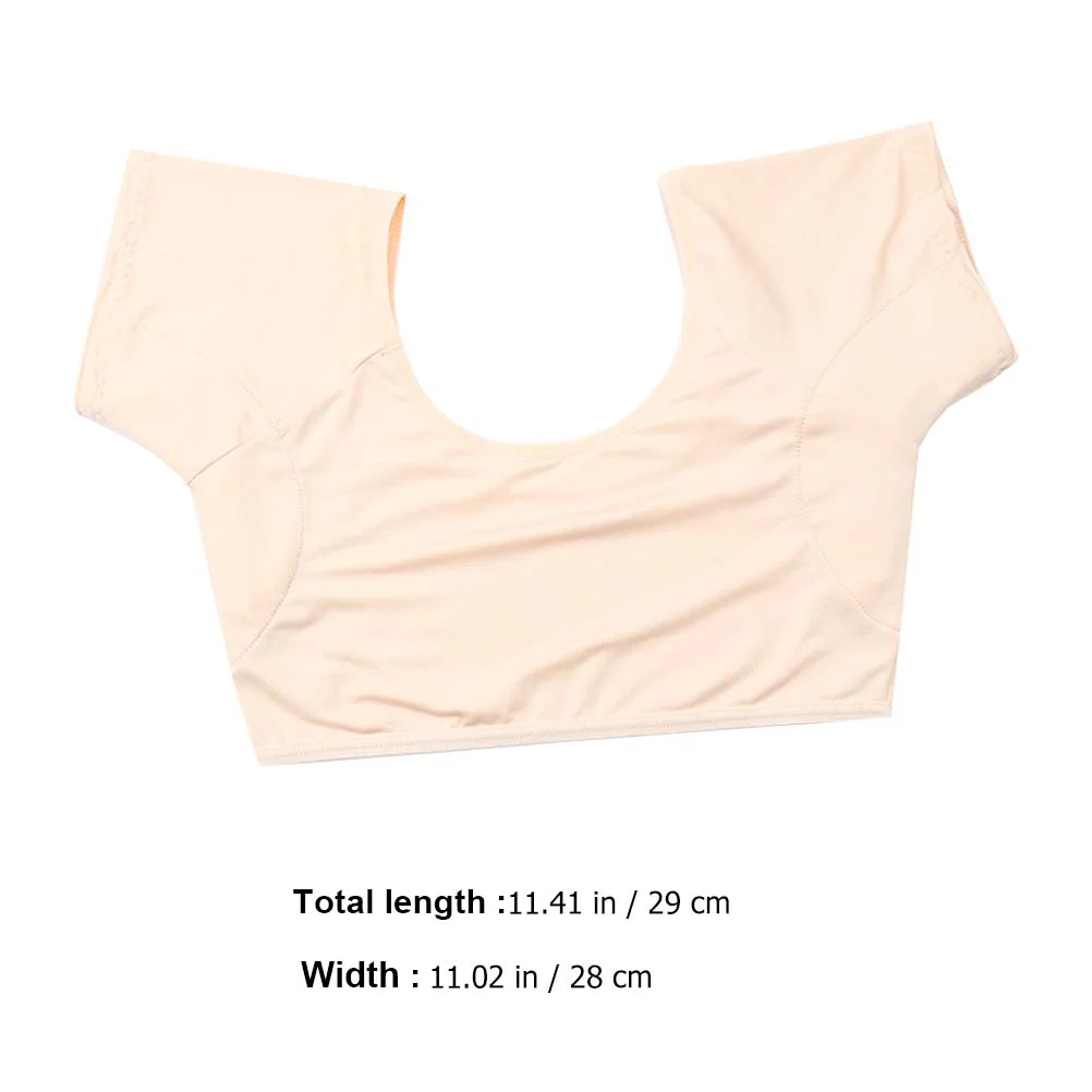 Underarm Sweat Pads Womens Vest Workout Tank Tops Warmer Shirts for Oversized Girl