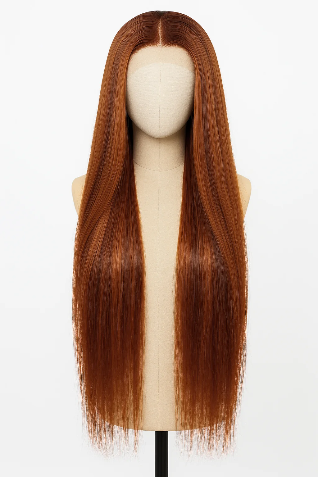 

5x5 Рыжий Коричневый Прозрачный Парик Фронта Шнурка 200% Плотность Человеческих Волос Предварительно Сорванные Кружева Фронтальный Прямой Парик Для Женщин