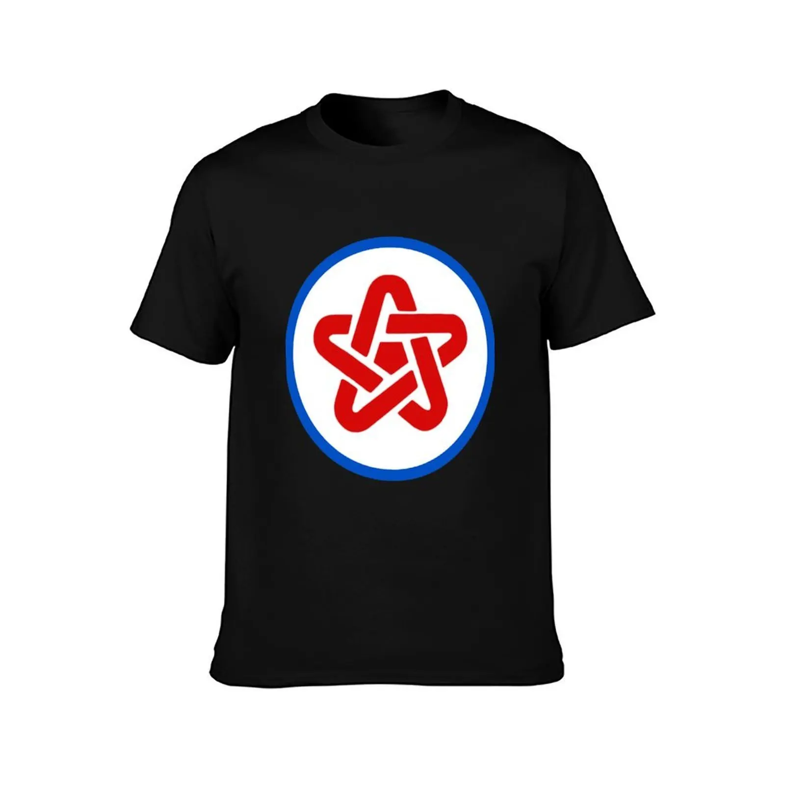 Danny Sexbang - 5 Point Symbol - Blue Ring T-Shirt Fitness Training Breathable Tee T-Shirt