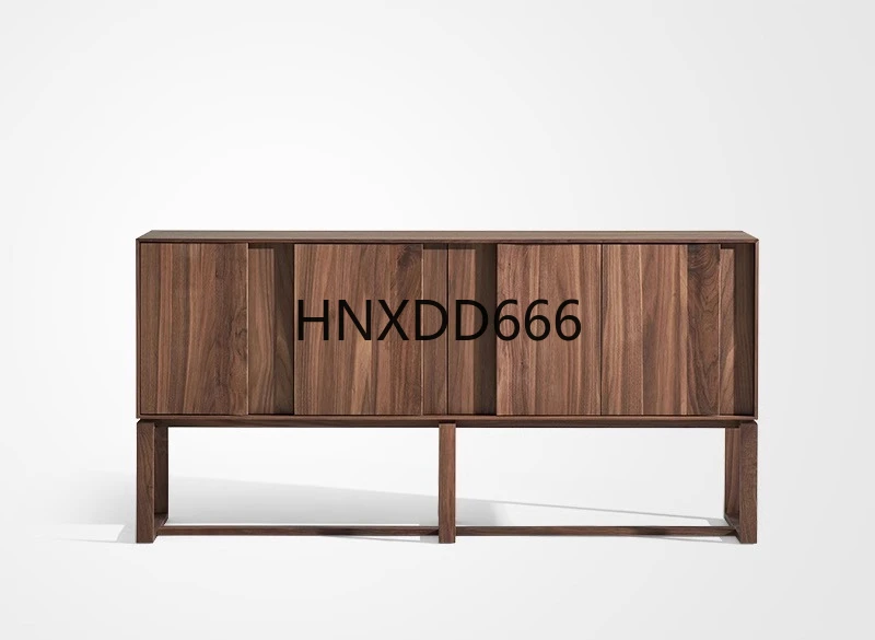 

Walnut decorative storage cabinet living room high against the wall