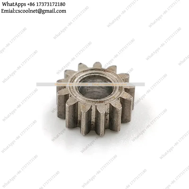 JS02 13 Teeth OD9.1mm Lithium Drill Gear 13T 0.6M 4mm Hole Metal Pinion DIY Motor Repair Parts 134A Universal Accessories