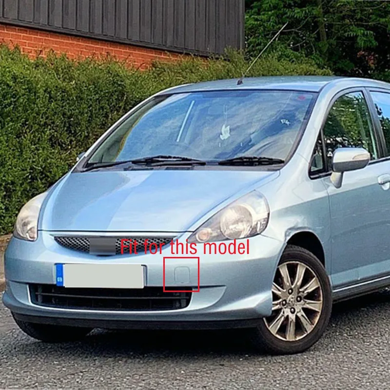 Dla Honda Fit Jazz GD GD1 GD3 Hatchback 2003 2004 2005 2006 2007 przedni zderzak samochodowy hak holowniczy czapka przyczepa ciągnięcie oczu pokrywa