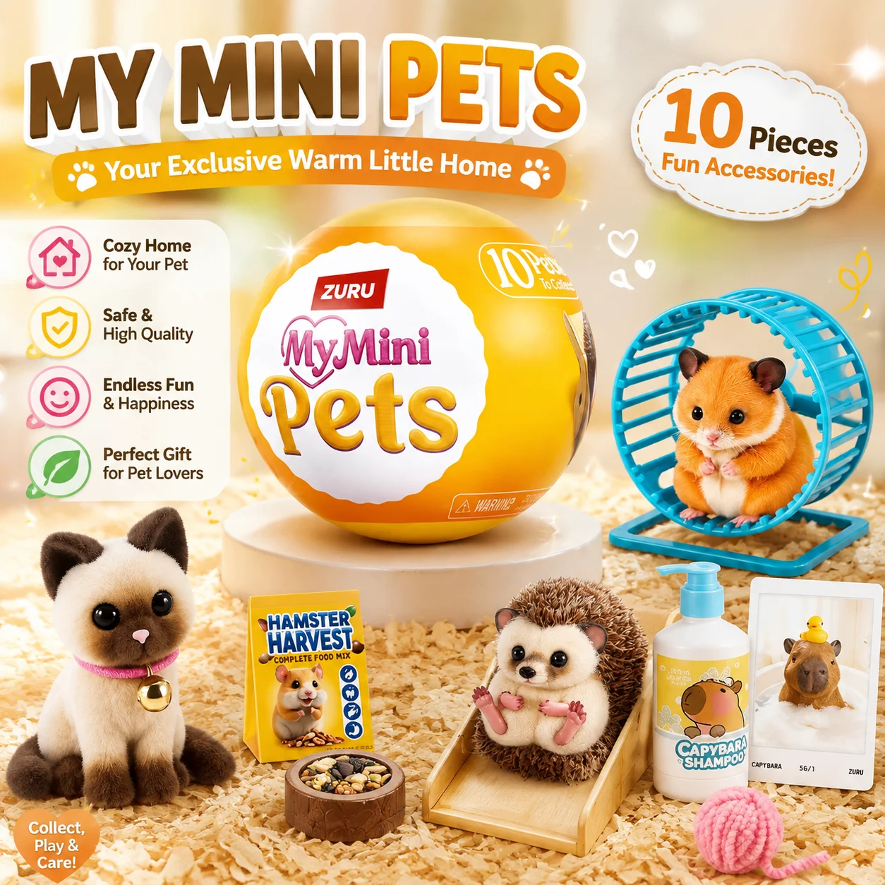 Pet X Supplies - Zuru My Mini Pets Surprise Egg