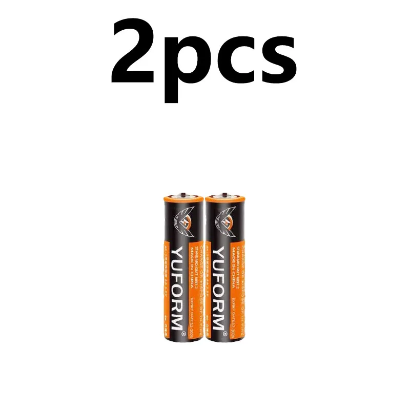 بطاريات زنك كربون AA 1.5 فولت للألعاب مشاعل وجهاز تحكم عن بعد وساعة ماوس لاسلكية وأضواء LED (سعة عالية) #5