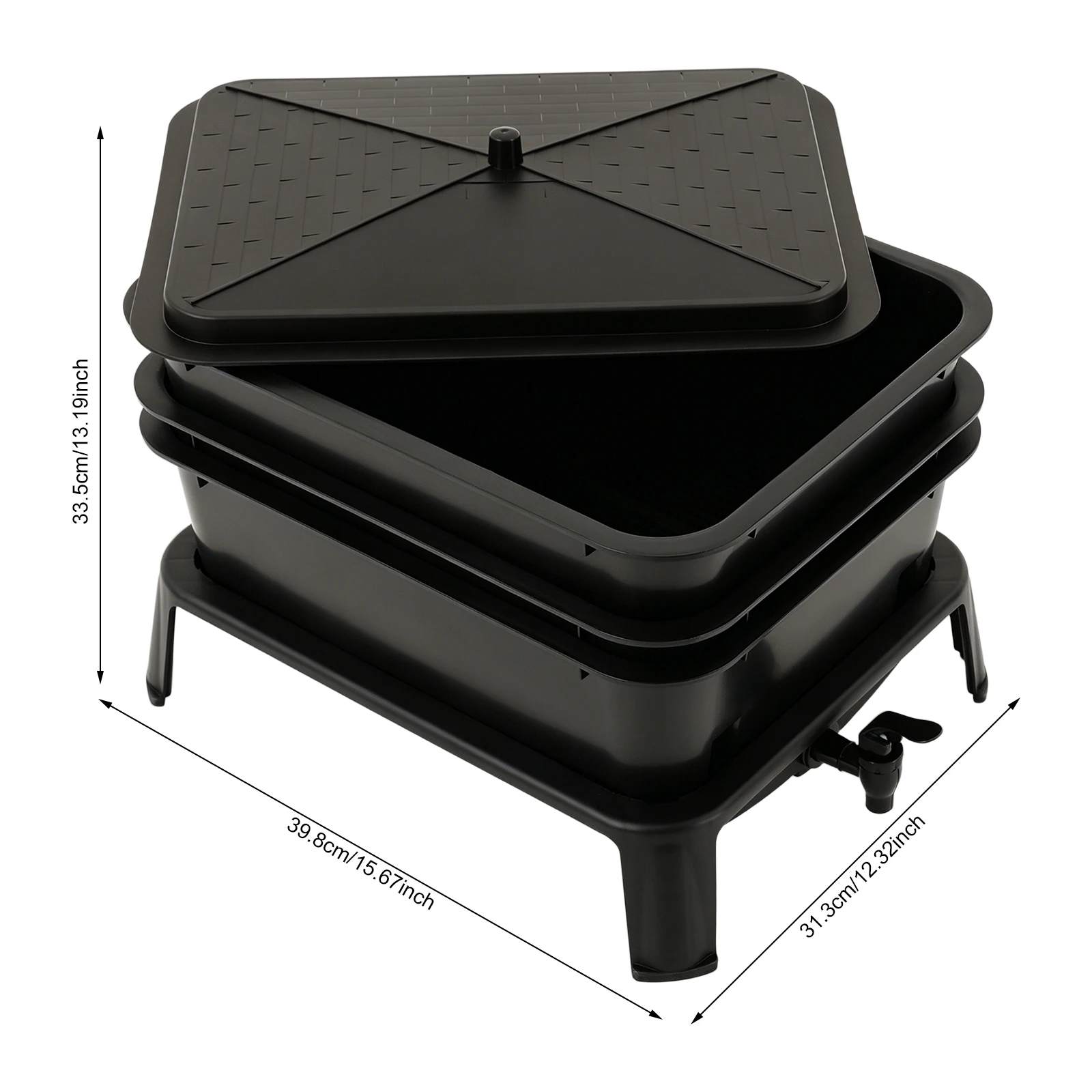 Composteur à vers de terre à t - Compost Bin avis et prix
