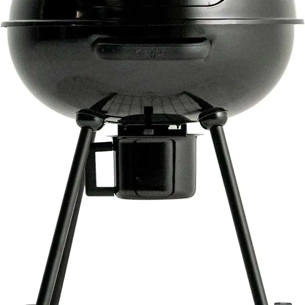 

CG30040725 Дюймовый чайник, угольный гриль и коптильня — сталь, черный — 363 кв. в. Зона приготовления