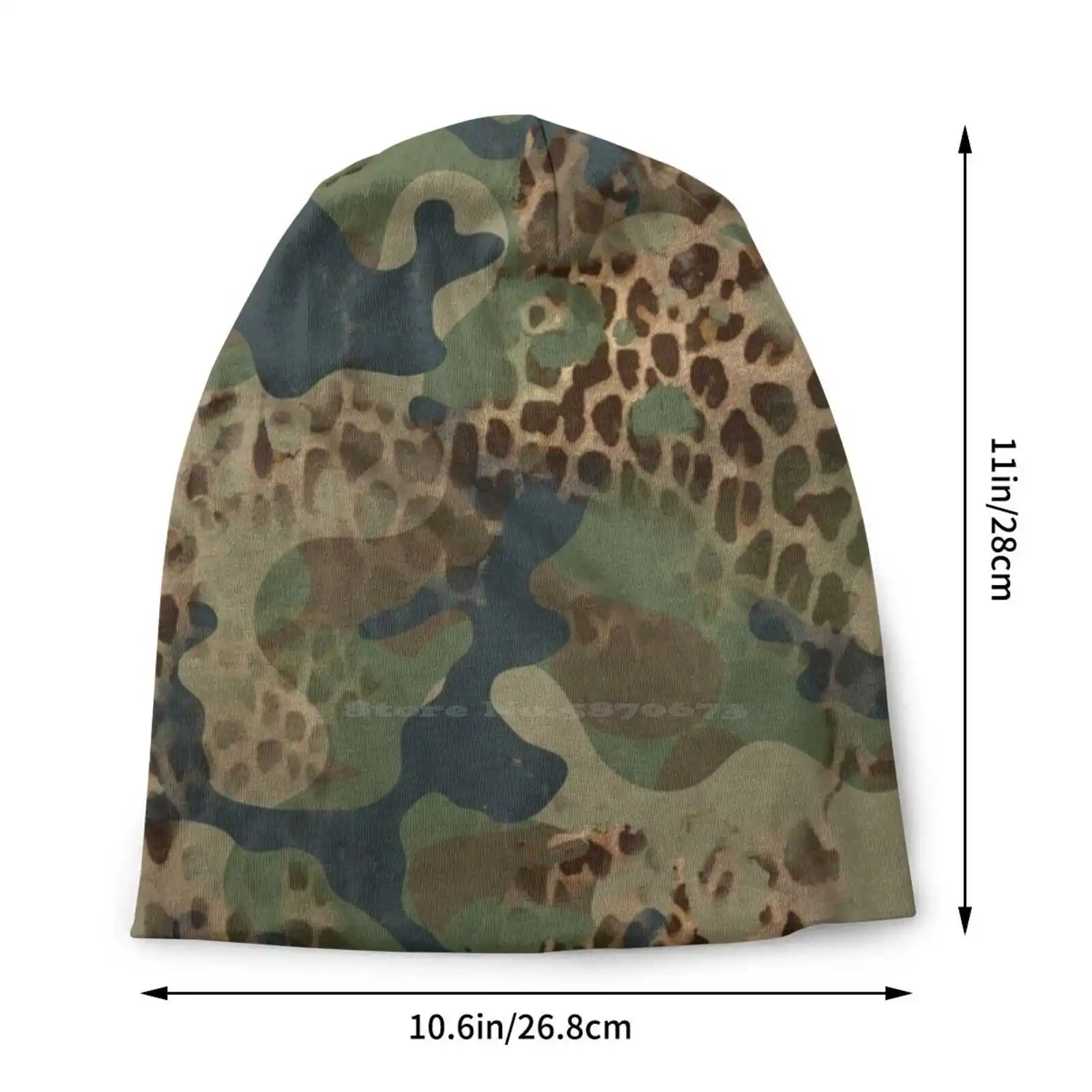 Camo And Leopard Design Knitted Hat Warm Beanie Outdoor Caps Camo Backback Leopard Backpack Camo Leopard Designs