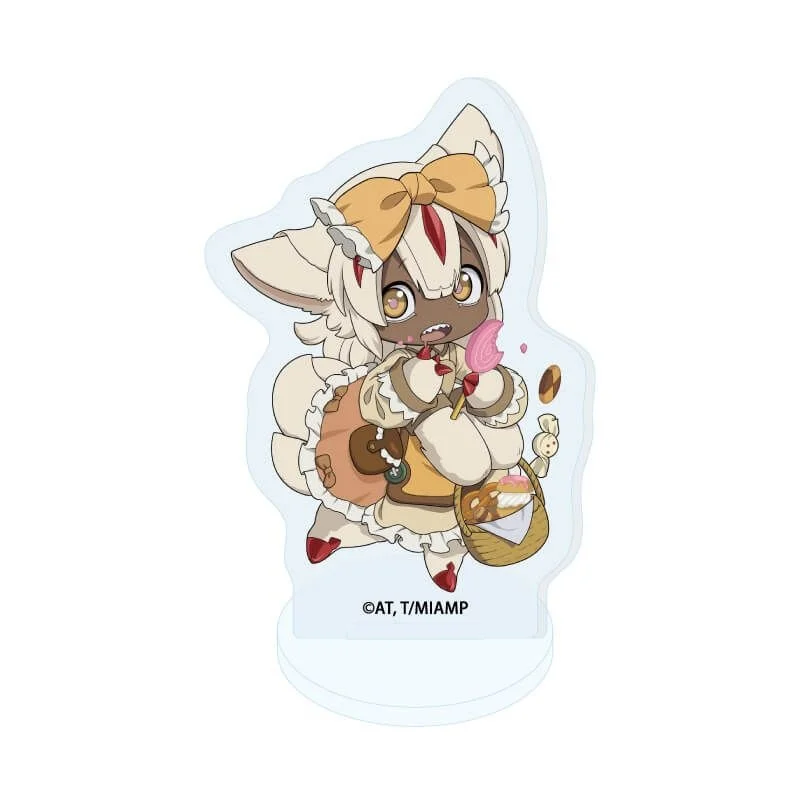 Made in Abyss Fairy Tale Ver Double Sided Acrylic Stand Keychain 2026 New Anime Stand Riko Reg Nanachi Desk Decor Fans Gift 10CM