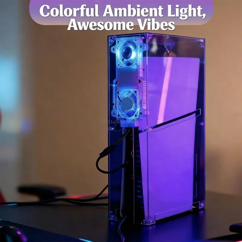 clear-enclosure-acrylic-cover-for-slim-with-accurate-cut-edges-and-pet-proof-construction-heat-dissipation-fan