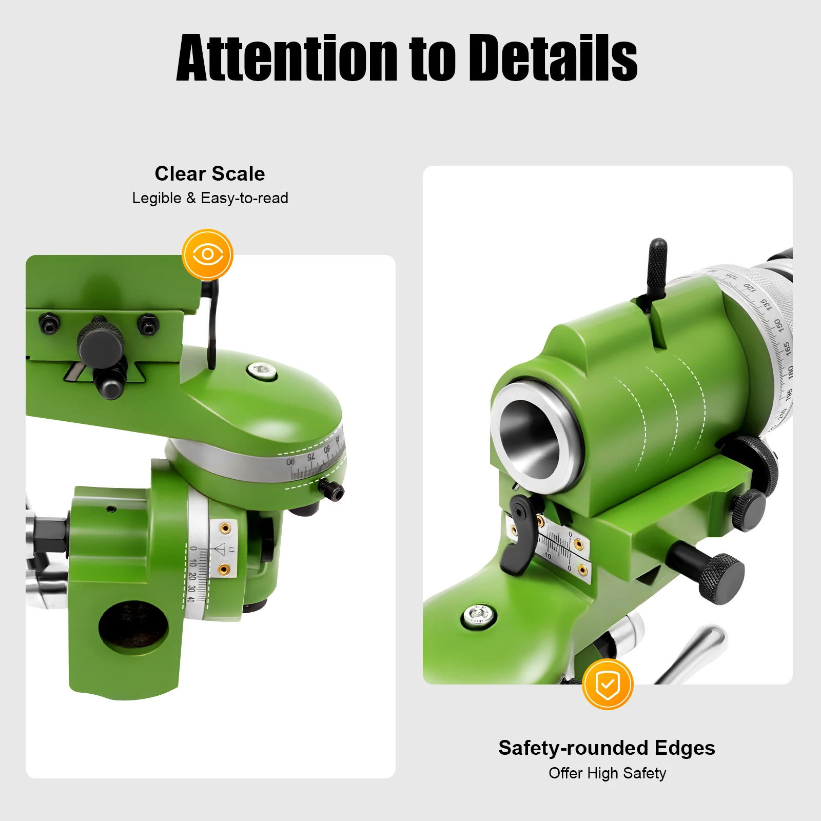 เครื่องเจียร์ดอกสว่านอเนกประสงค์ U2 ขนาดรูเพลา 25 มม./1 นิ้ว, ที่ยึดเครื่องมือสำหรับเครื่องเจียร์อเนกประสงค์ U2