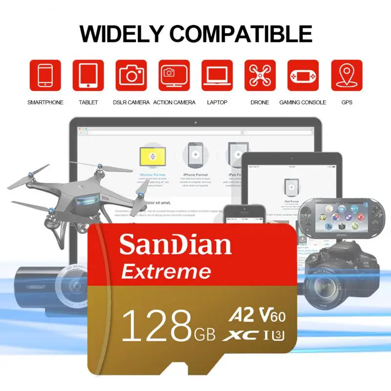 بطاقة ذاكرة 2 تيرا بايت 128 جيجا بايت 1 تيرا بايت فئة 10 V30 TF بطاقة بطاقة SD صغيرة 512 جيجا بايت عالية السرعة مايكرو TF بطاقة SD 256 جيجا بايت لنينتندو سويتش