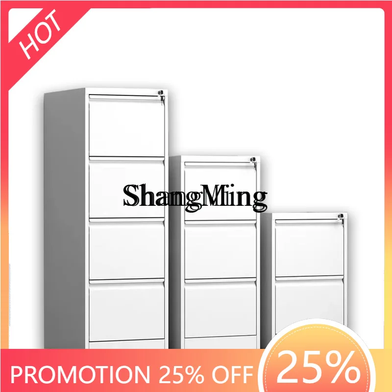 

ZYY Home High Value Card Box File Storage Cabinet Steel Durable Office Iron Cabinet Drawer Desk Side Low Cabinet