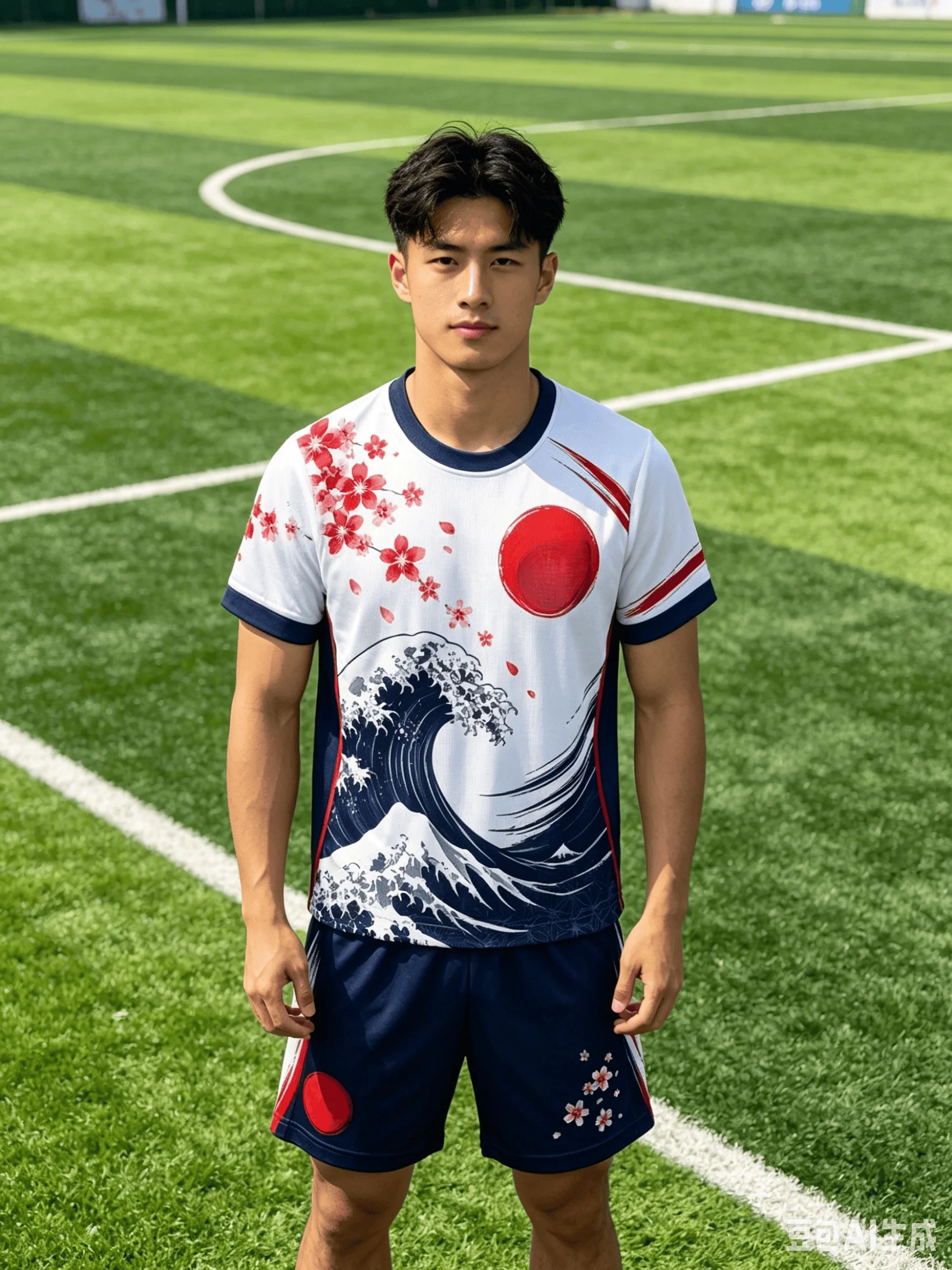 2026 Men Japan Football Fans Jersey Flag Print T-shirt Men Women Quick Dry Soccer Training Short Sleeve Adult T-shirt