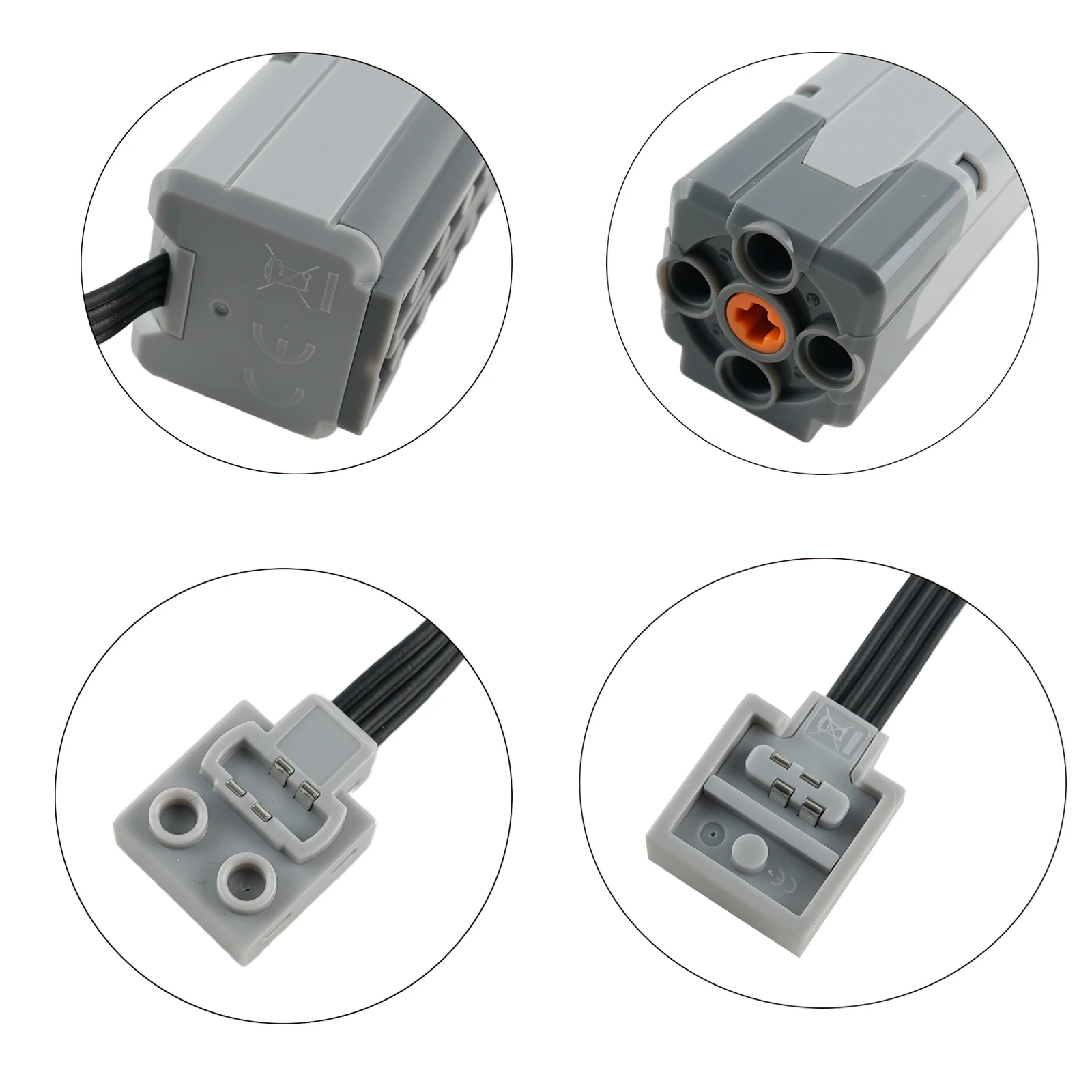 Technical Motor Parts Upgrade M Motor Pro Remote Controller Building Blocks Car Model Power Mechanical Compatible with Legoeds