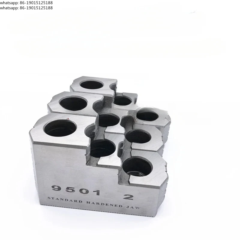 5 6 8 10 Inches New High Precision Standard for CNC Lathe Machine Hydraulic Hard Claw Three Jaw Chuck Strong Step Claws