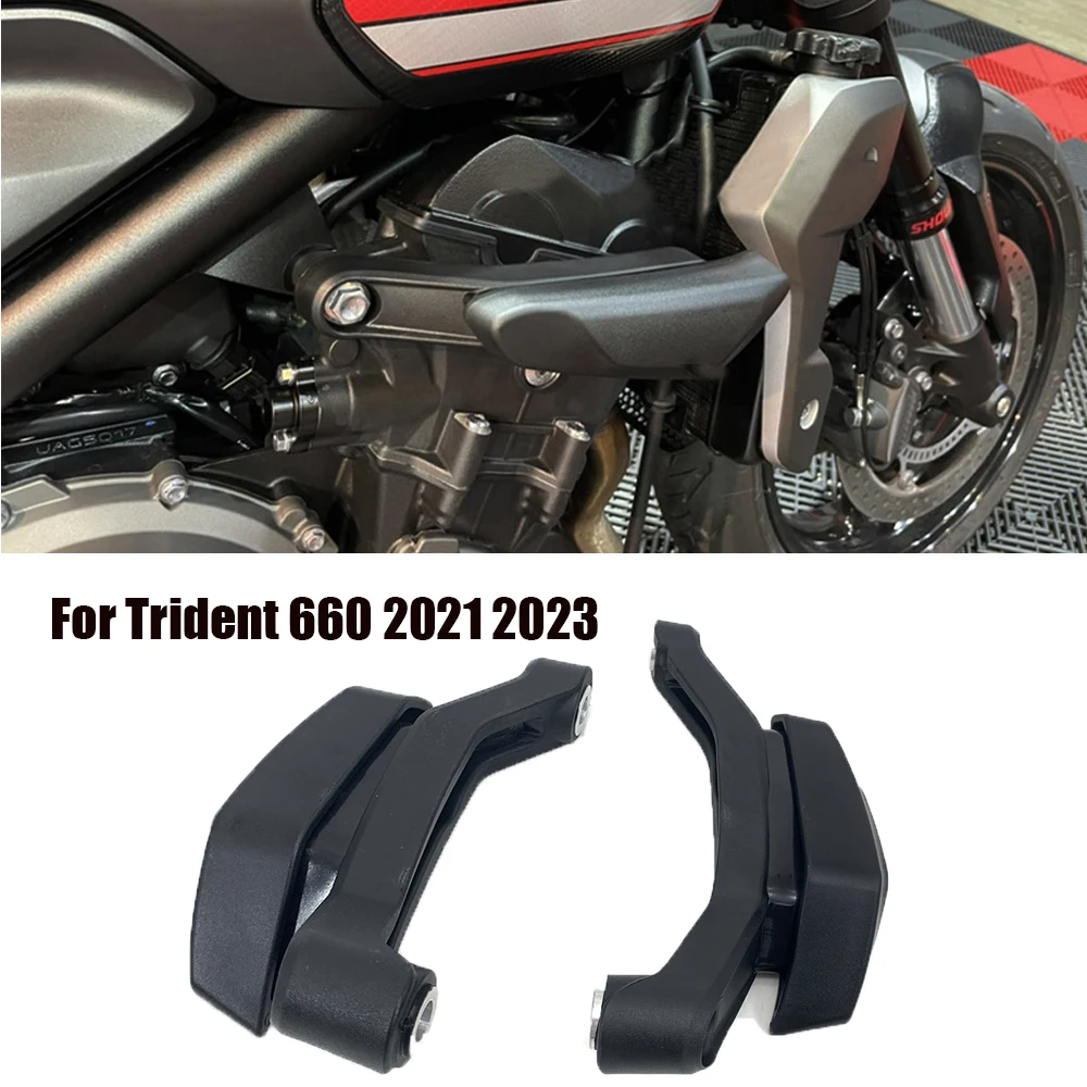 

Motorcycle Accessories Falling Protection Frame Slider Fairing Guard Crash Pad Protector For Trident 660 2021 2023