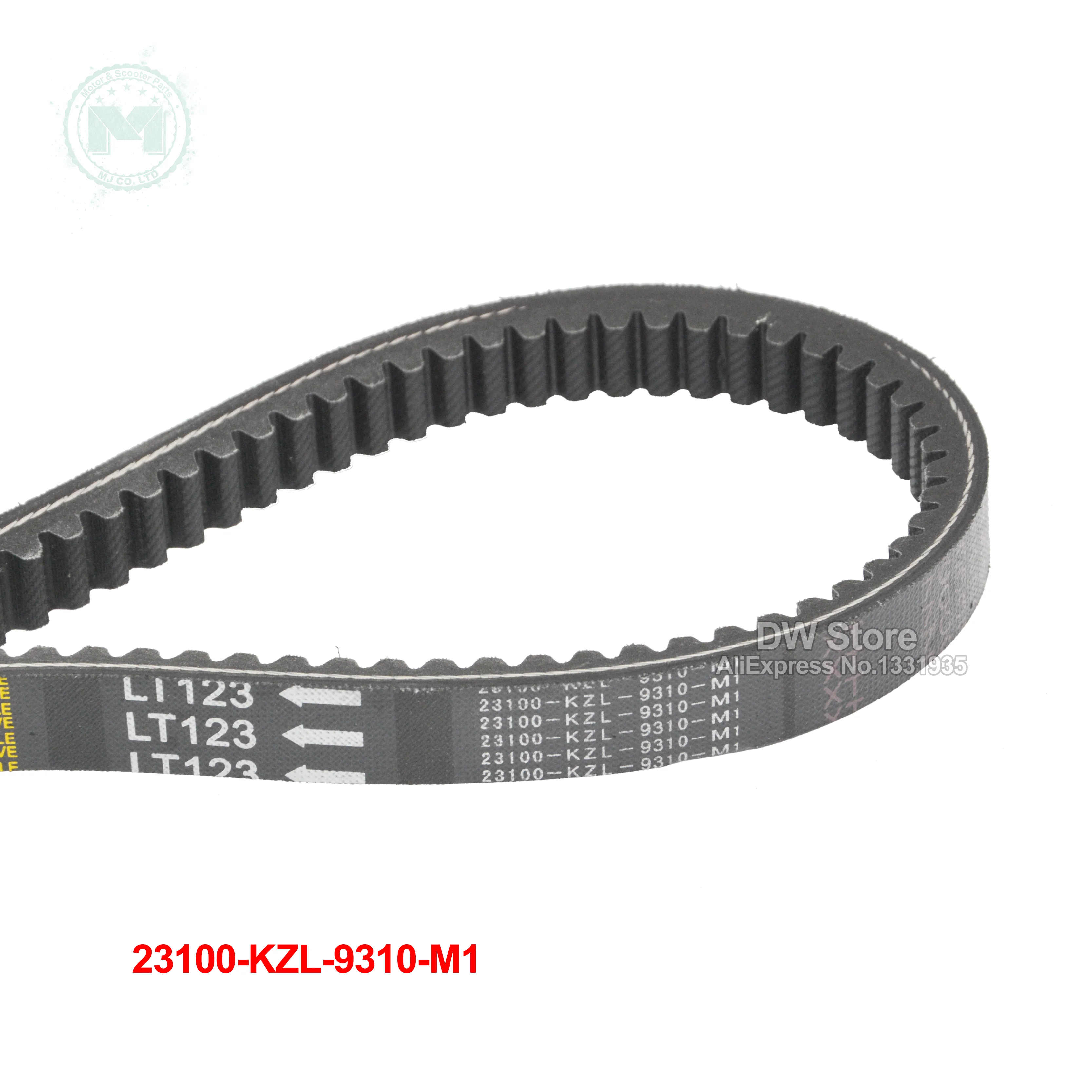 LT123 23100-KZL-9310 Motorcycle scooter drive belt For NSC110 Vision 2011-2016