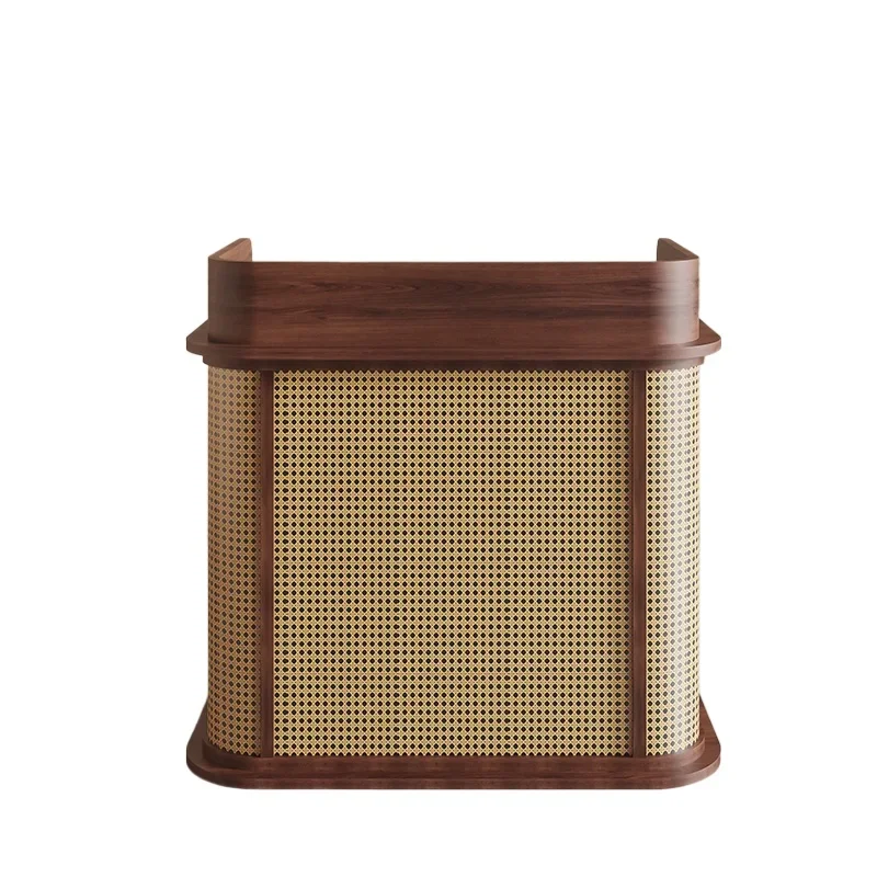 Checkout page Shop Small Japanese-style hotel entrance information desk, small bar counter