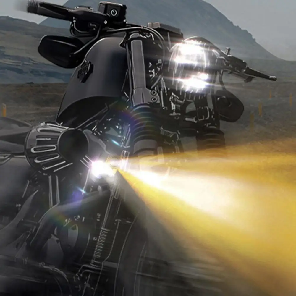 

Светодиодный прожектор для мотоцикла, с защитой класса Ip67