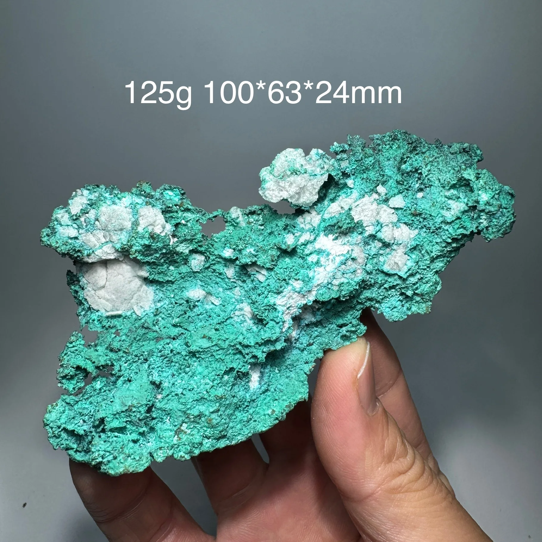 125g JIANGXI Natural Copper With Chrysocolla Mineral Specimen Malachite Rock Healing Stone Home Decor Gift