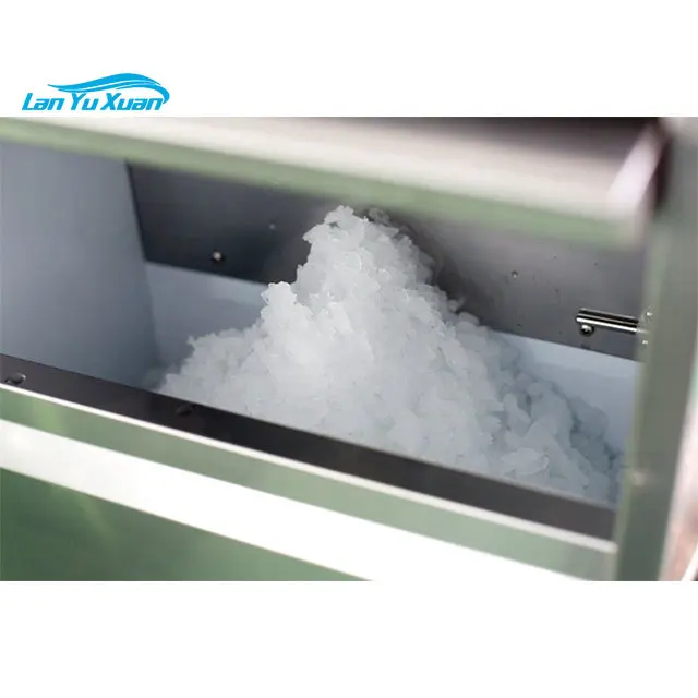 20kg ~500kg One Day Irregularly Small Granular Snowflakes Crushed Ice, Granulator Snow Ice Making Machine for Food