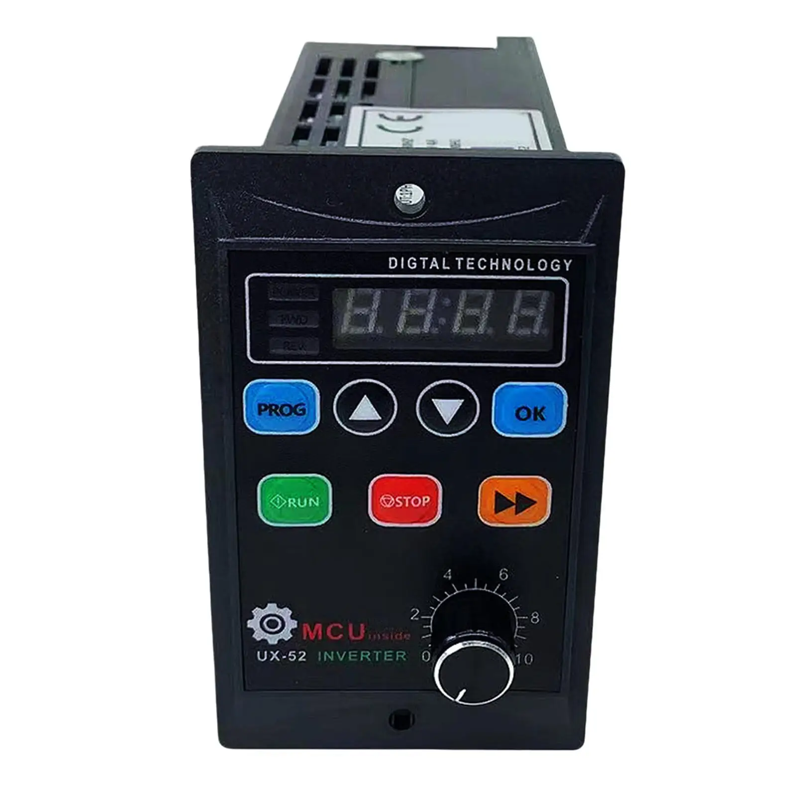 Frequency Converter 220V Compact Speed Change Digital Display Speed Regulator for Motors Engraving Machines Water Pump Fans