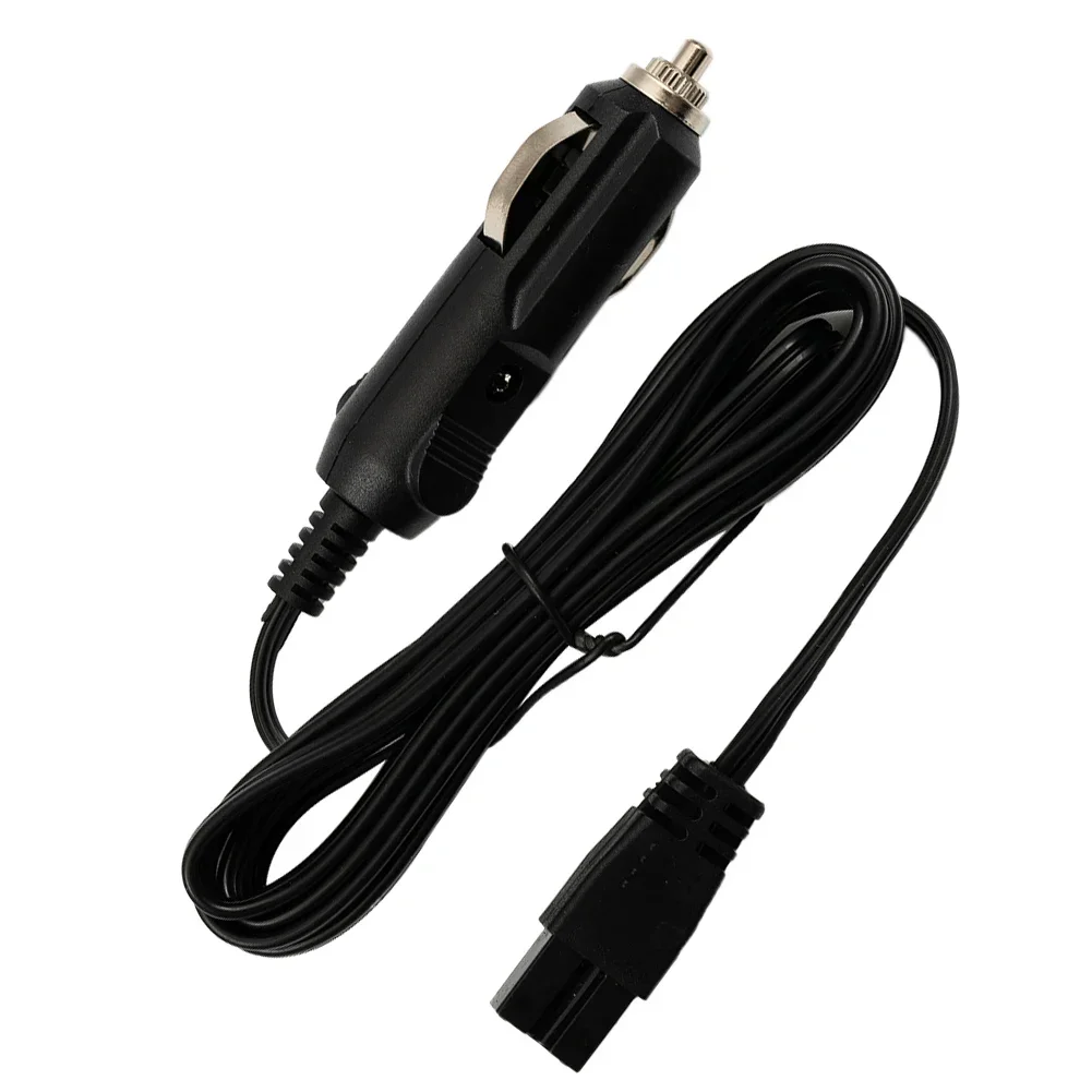 DC 12V Lead Cable Plug Wire 2Pin Charger For Car Cooler Cool Box Mini Fridge Heat-resistant Plug 120W Large Power 120W Power