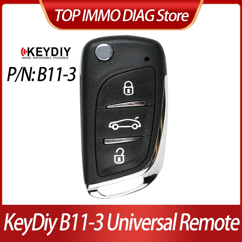 KeyDiy B11-3 DS type Universal remote keys Work with KD900/KD MAX/KD MINI prog/KD X2/KD X4