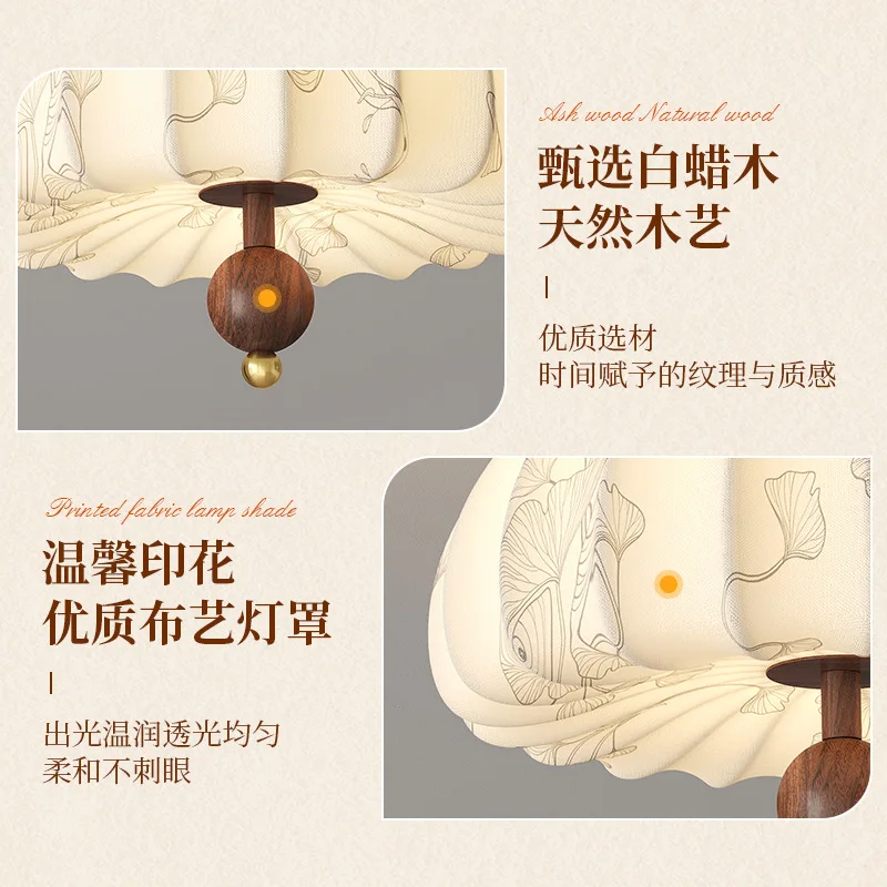 Song Dynasty aesthetic bedside small chandelier Chinese style personalized creative bedroom light hotel homestay bar small chand