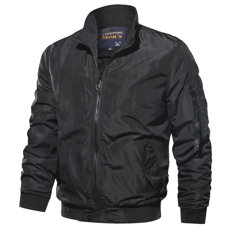 New Men Military Jackes Coat Mens Autumn Winter Bomber Jackets