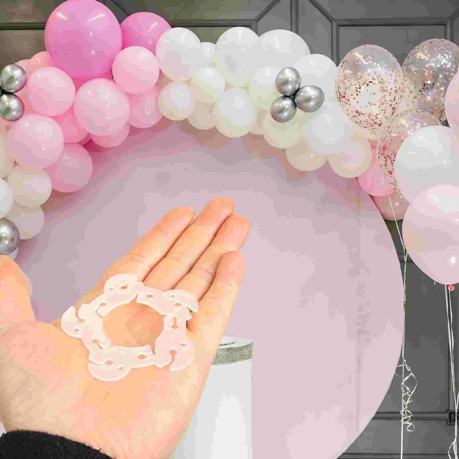 

Balloon Stands for Table Arch Clip Ballon Folders Party Balloons Buckles Convenient Plastic Ring