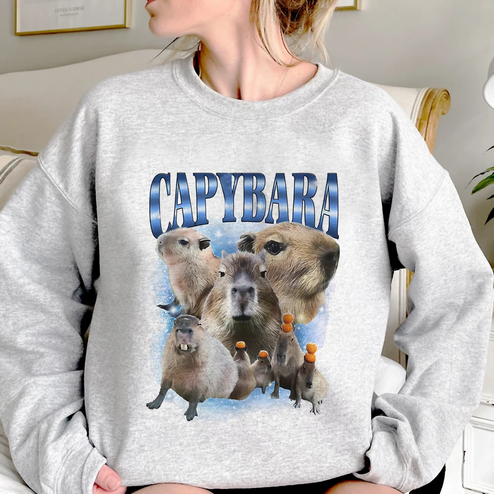 

Capybara Kapibara hoodie pattern winter harajuku modern style teen sweatshirts casual wear designer athleisure streetwear