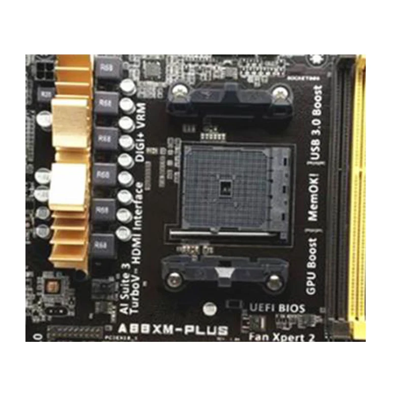 AMD A88X A88XM-PLUS motherboard Used original Socket FM2+ DDR3 32GB USB2.0 USB3.0 SATA3 Desktop Mainboard