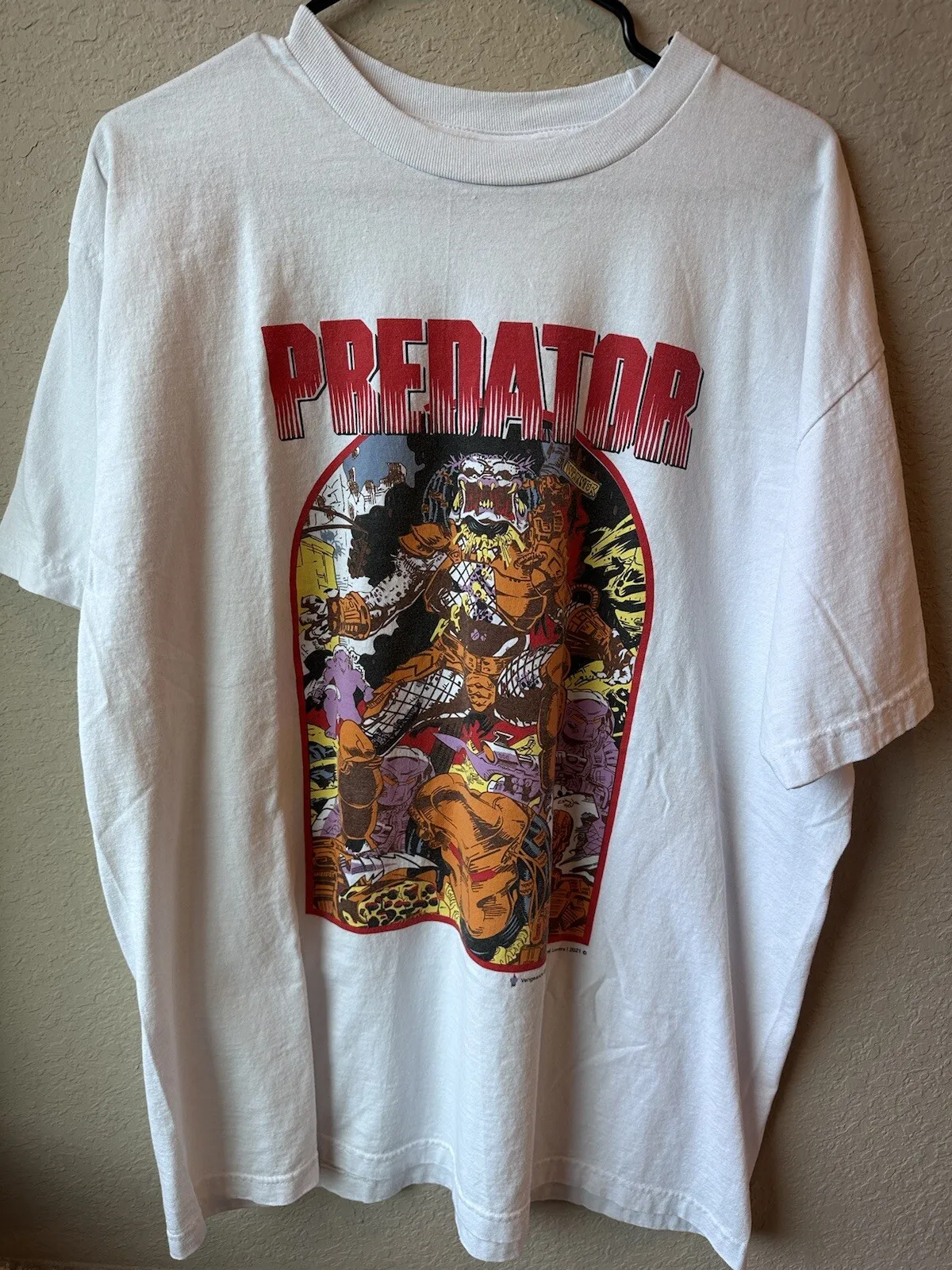 Футболка Vengeance Design Predator Boot Size XL Movie Tee