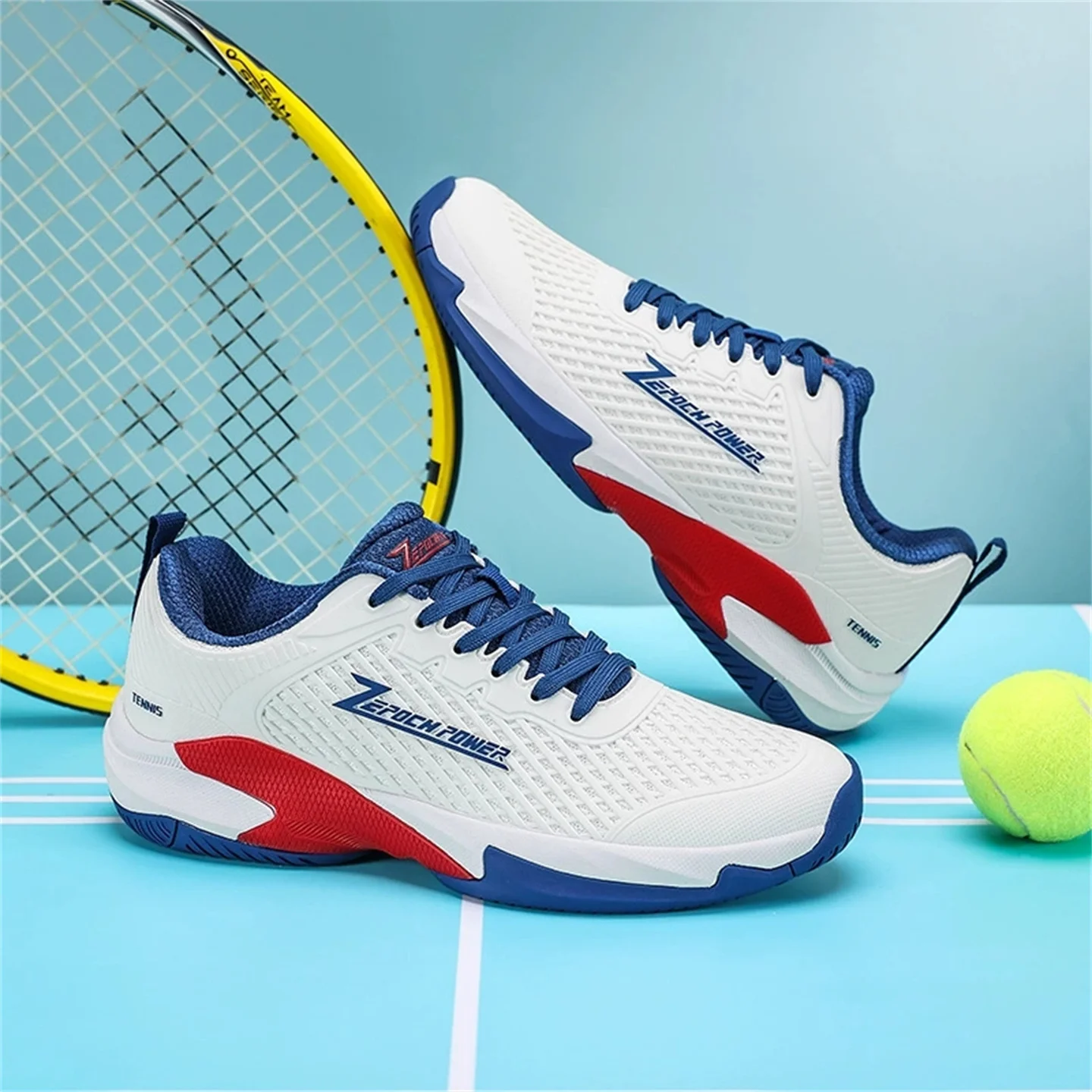 Pickleball & Tennis Shoes for Men/Women - Breathable, Cushioned & Responsive, Versatile Training for Badminton Sneakers