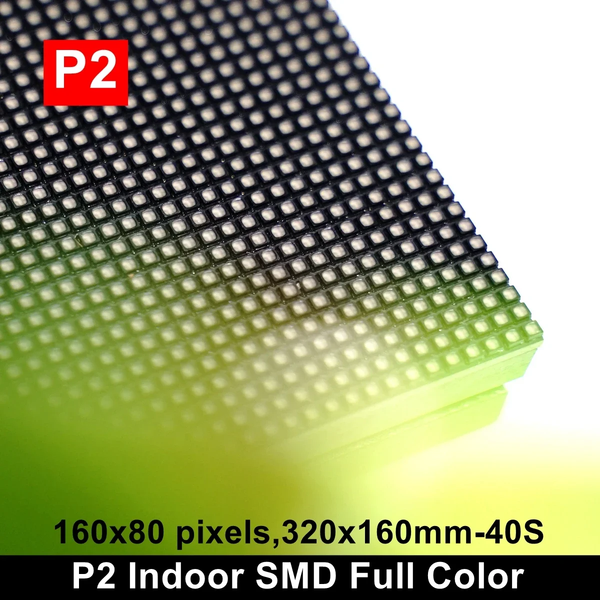 

P2 P2.5 Indoor SMD Full Color Led Display Module 320x160mm High Definition RGB LED Video Wall Panel