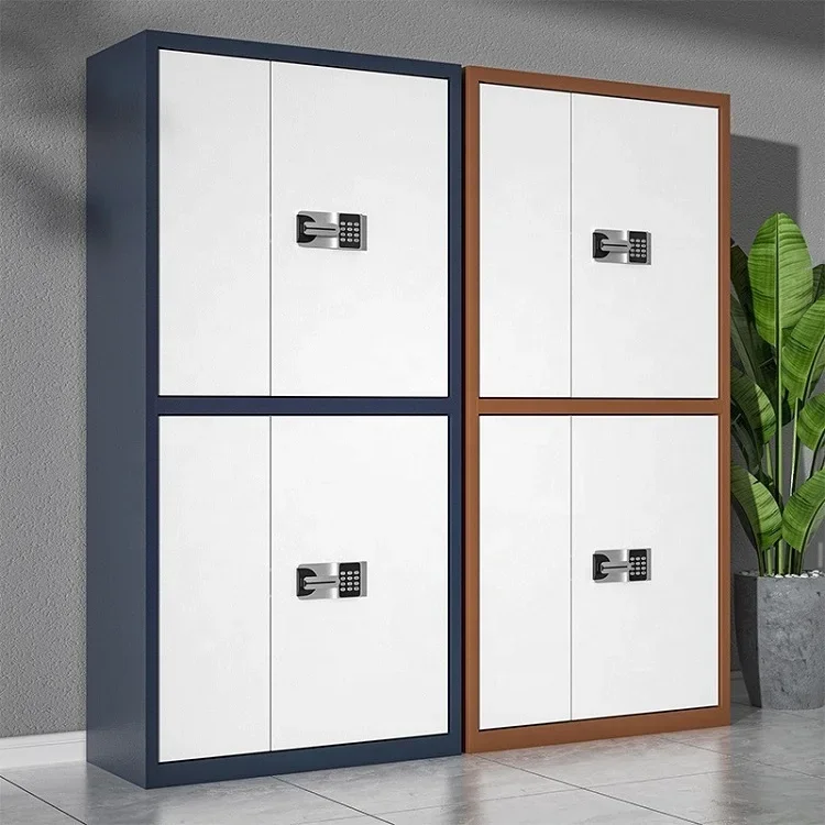 Large Metal File Cabinet Confidential File Security Cabinet Steel Office