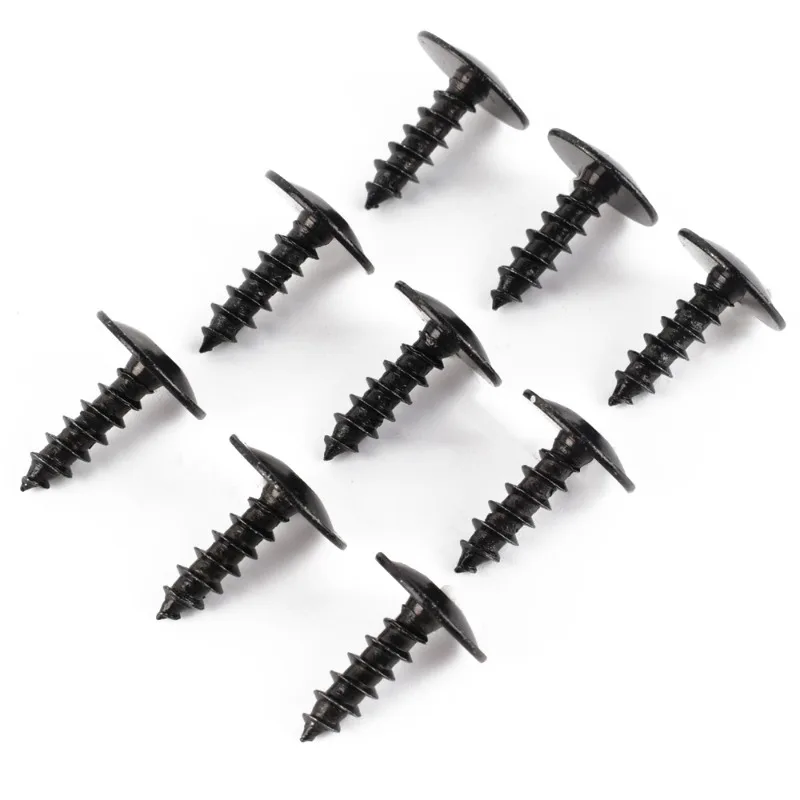 Car Nylon Rivets Door Panel Nails Clips Fastener Tapping Screws for VW Golf 4 5 6 7 for Beetle MK3/4/5/6 Bora Passat 10-100PCS