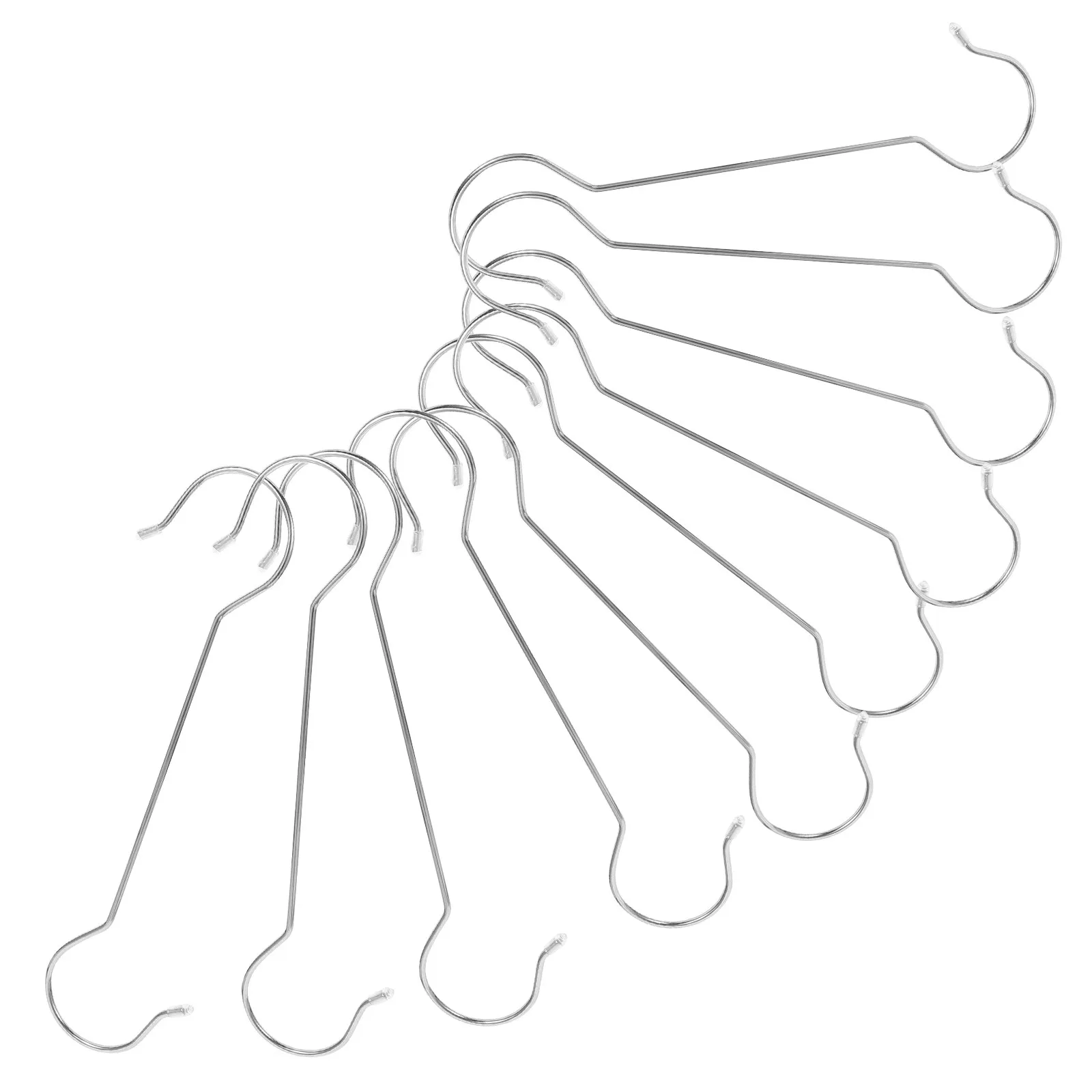 10Pcs Heavy Duty Plant Hooks Stainless Steel S Shaped Garden Hanging Hooks for Bird Feeders Lantern Planter Tree Branch Hangers