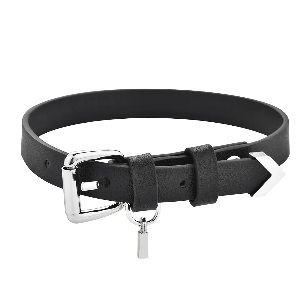 Spiel Liebe und Deepspace Sylus Anhänger Cosplay Halsband Unisex PU Kette Halskette Halloween Party für Frauen Männer Kleidung zubehör