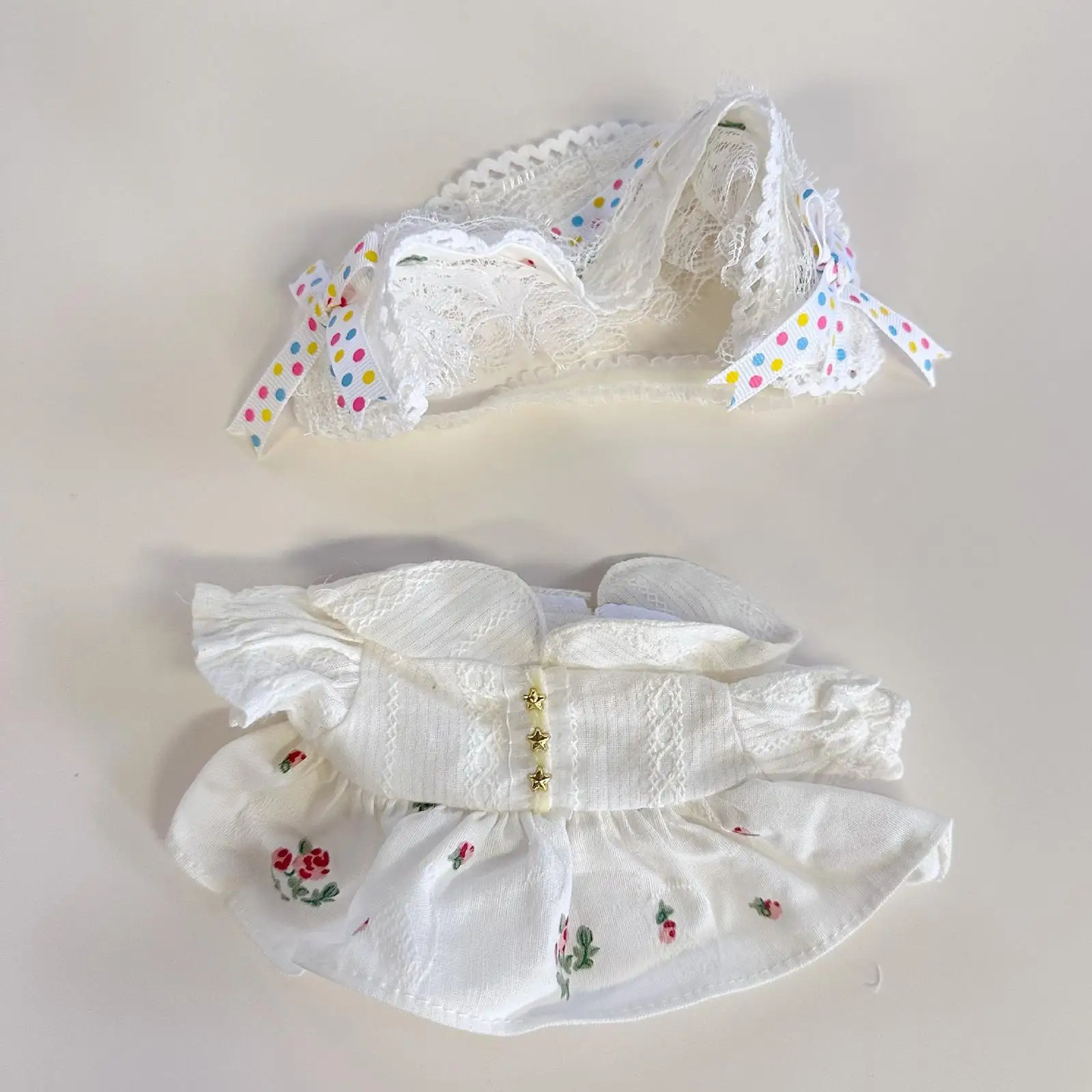 

Модное платье для кукол из 2 предметов и повязка на голову, наряды для кукол-девочек 20 см