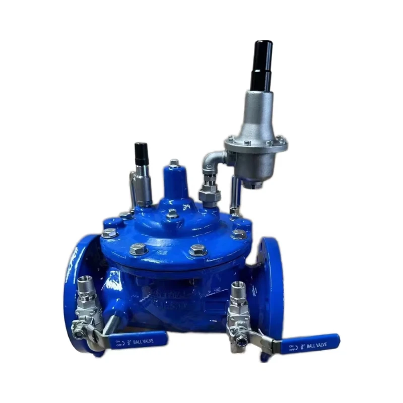 

Гидравлический редукционный клапан с чугунным фланцем 4 дюйма