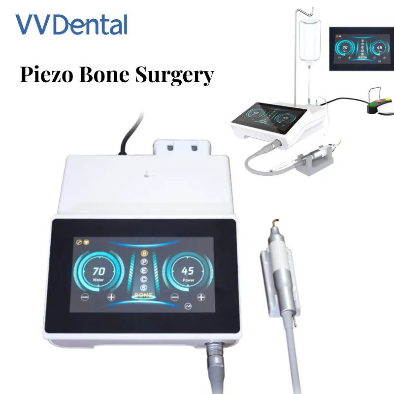 

VV Dental Bone Endo Perio Surgical Equipment Kit ]With LED Handpiece Surgery Bone Knife Touch screen Clinic Tools