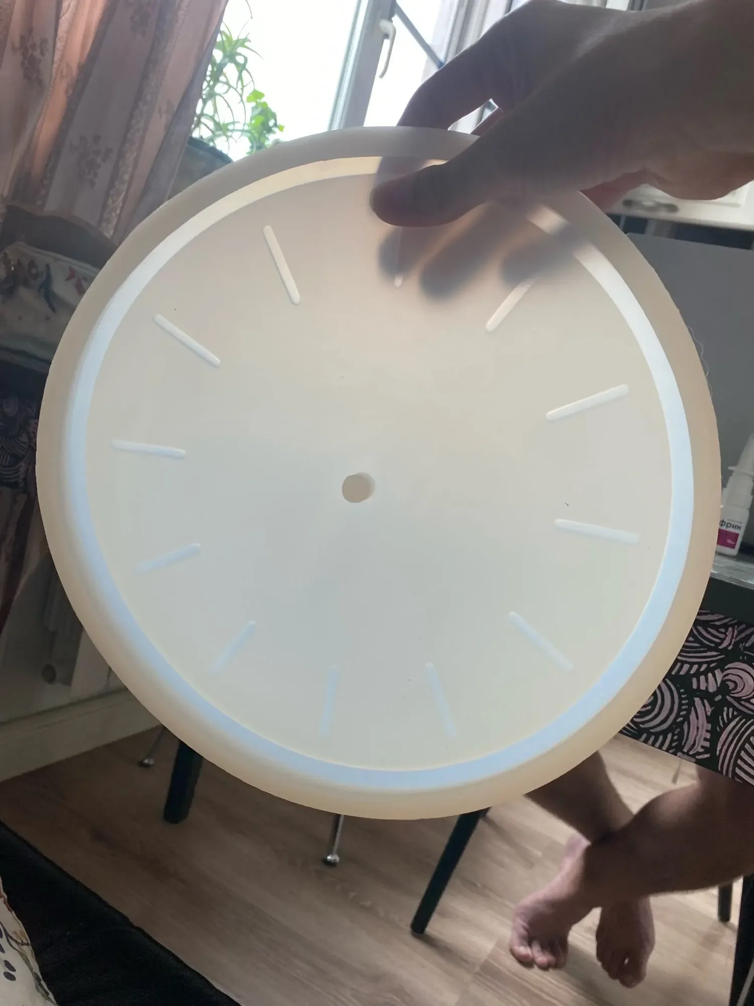 3D Round Concrete Clock Silicone Mold Craft Handmade Clock Mould DIY Crafts Silicone Mould Home Decoration